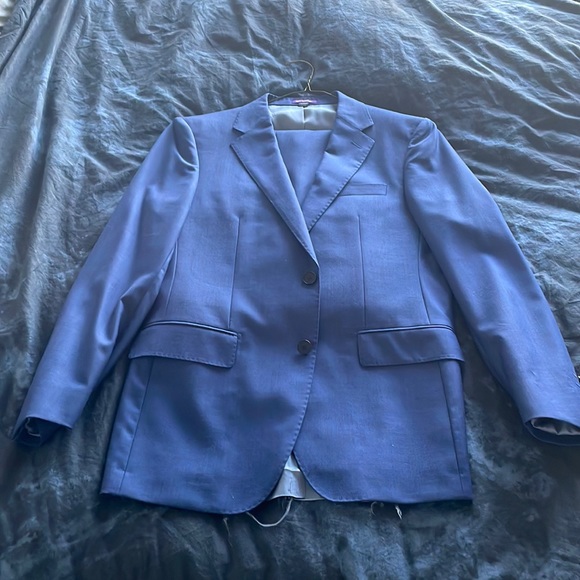 Blue mens suit - Bartorelli Napoli